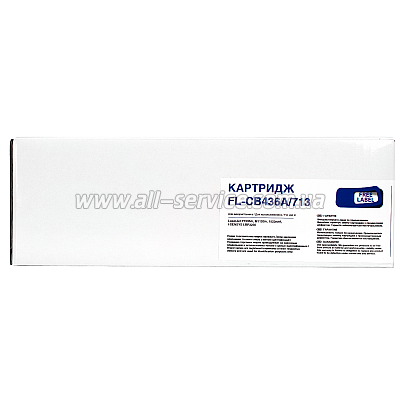  HP LJ CB436A / CANON 713 (FL-CB436A/713) FREE Label