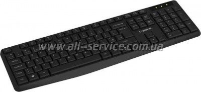  Canyon KB-W01 Water resistant Wireless UA Black (CNE-CKEYW01)