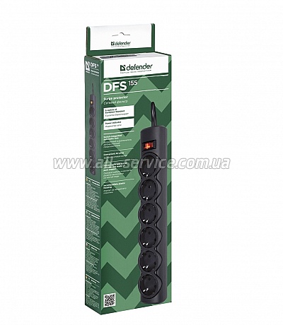   DEFENDER DFS 155 5m 6  black (99496)