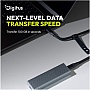 ���� ������ USB-C to USB-C 1.5m USB4 2.0 80G 240W 16K silicone black Digitus (AK-300350-015-S)