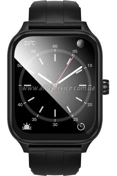 - HOCO Y27 Smart sports watch (call version) Black (6942007645430)
