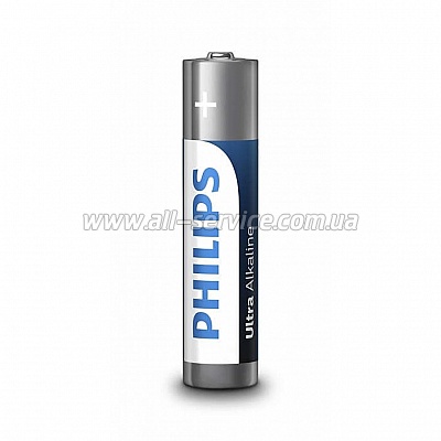  Philips AAA LR03 Ultra Alkaline * 4 (LR03E4B/10)
