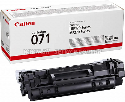     Canon 071 Canon i-SENSYS LBP122/ LBP120/ MF270/ MF272/ MF275/ 5645C001/  HP LJ W1340A/ W1350A (5645C002)