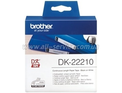  Brother QL-1060N/ QL-570QL-800 29mm x 30.48M (DK22210)