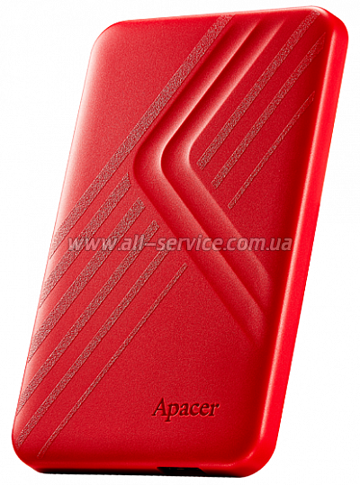  Apacer AC236 2TB 2.5" USB 3.1 Red (AP2TBAC236R-1)