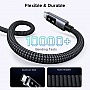 ���� ������ USB-C to USB-C 1.0m PD 100W L509 black Ugreen (35501)