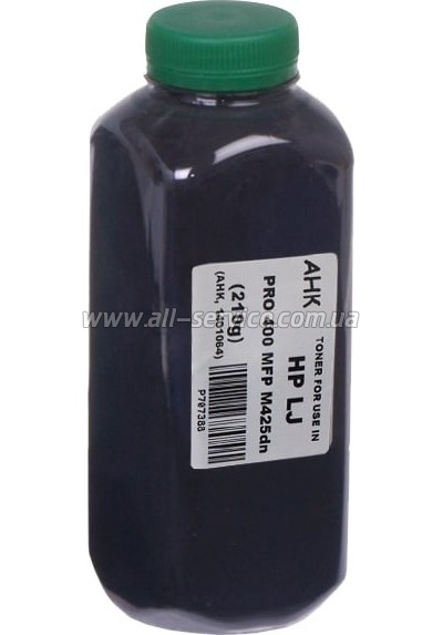 Тонер АНК HP LJ Pro 400 M425dn бутль 210г (1401064) Тонер АНК HP LJ Pro 400 M425dn бутль 210г (1401064)