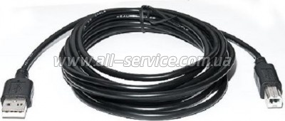    USB 2.0 AM/BM 3.0m Pro black REAL-EL (EL123500027)