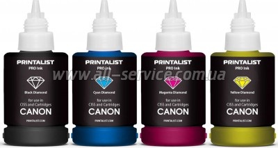   PRINTALIST Canon  4140 B/C/M/Y (PL-INK-CANON-SET4)