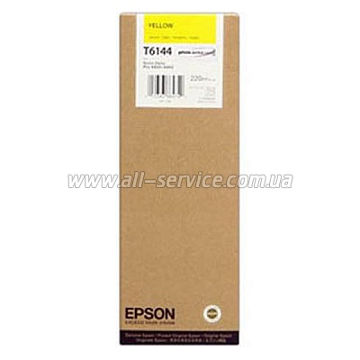 Картридж Epson StPro 4400/ 4450 yellow, 220мл (C13T614400)