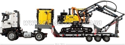 ����������� LEGO Technic �������� Volvo FMX � ������������� ���������� EC230 (42175)
