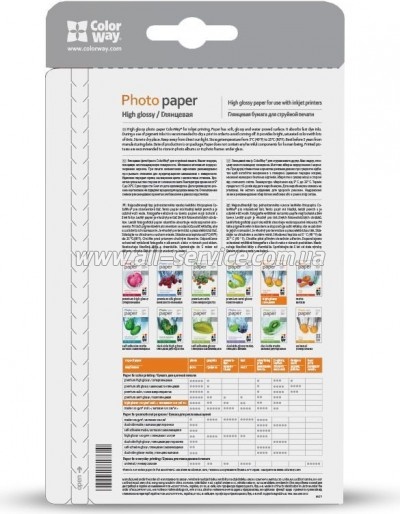  ColorWay glossy 180/ 10x15 100 (PG1801004R)