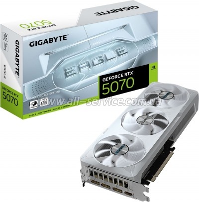  GIGABYTE GeForce RTX5070 12Gb EAGLE OC ICE SFF (GV-N5070EAGLEOC ICE-12GD)