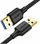 ���� ������ USB 3.0 AM/AM 0.5m US128 black Ugreen (10369)