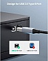 ������ ��� �������� USB-C 2.0 to BM 1.0m black Ugreen (45034)