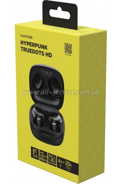 �������� Hator Hy��rpunk Truedots SyncHUB Black (HTA411)