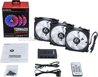    Chieftec TORNADO (CF-3012-RGB)