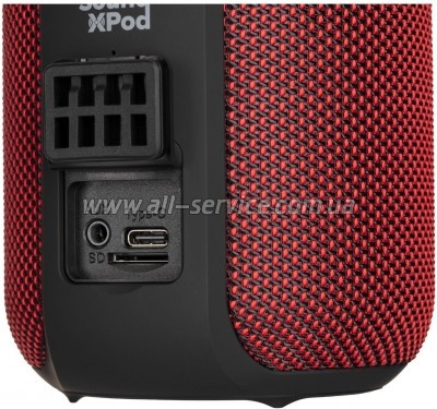   2E SoundXPod TWS MP3 Wireless Waterproof Red (2E-BSSXPWRD)