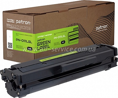 �������� Patron Green Label Samsung SL-M2020/ 2070/ 2070FW ������ MLT-D111L (PN-D111LGL)