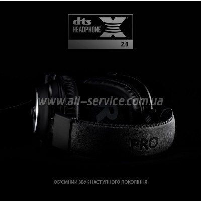 �������� Logitech G PRO X Gaming Headset + Stand USB Black (991-000358)