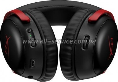  HyperX Cloud III Wireless Black-Red (77Z46AA)