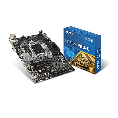   MSI H110M PRO-D (911-7996-036)