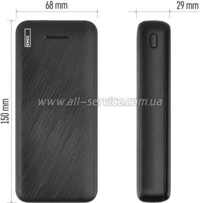 ������� ������������� EMOS 20000mAh Alpha Q3 PD 22.5W black (B0572B)