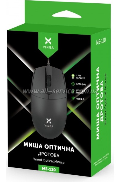  Vinga MS-110 Black