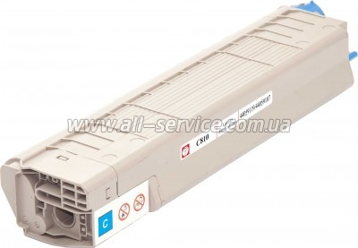 �����-�������� BASF OKI C810 ������ 44059119/ 44059107 Cyan (BASF-KT-C810C)