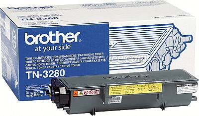     TN-3280 Brother HL-5340/ 5350/ 5370/ MFC-8480/ 8680/ 8690/ 8890/ DCP-8080/ 8085DN