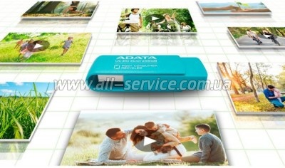  ADATA 256GB UC310 Eco Green USB 3.2 (UC310E-256G-RGN)