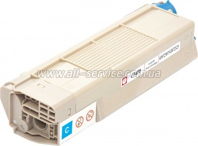  BASF OKI C5650/ C5750  43872307/ 43872323 Cyan (BASF-KT-C5650C)