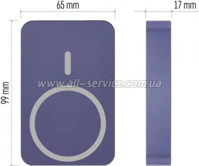 ������� ������������� EMOS 10000mAh WI1046 PD 20W blue (B0551BL)