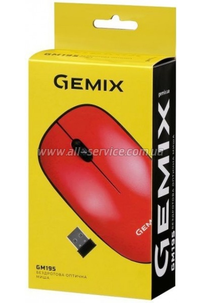  Gemix GM195 Wireless Red (GM195Rd)
