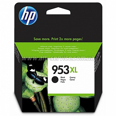  HP 953XL Officejet Pro 8210/ 8710/ 8720/ 8725/ 8730 Black (L0S70AE)