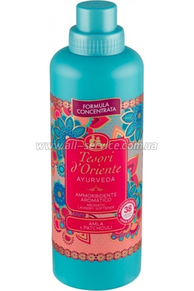 Кондиционер для белья Tesori d'Oriente Аюрведа Масло амлы и пачули Парфюмированный 760 мл (8008970055244) Кондиционер для белья Tesori d'Oriente Аюрведа Масло амлы и пачули Парфюмированный 760 мл (8008970055244)