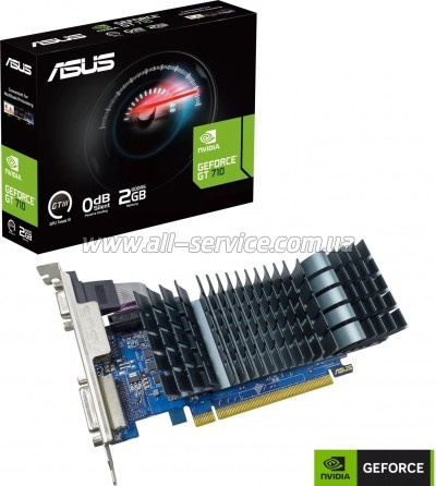  GeForce GT710 2048Mb ASUS (GT710-SL-2GD5-BRK-EVO)