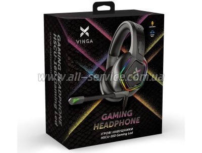  Vinga HSCU-160 Gaming LED Black (HSCU-160)