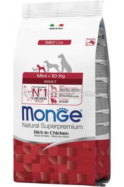    Monge Dog Mini Adult      800 (8009470004091)