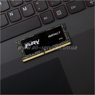 ������ ������ ��� �������� SoDIMM DDR4 16GB 3200 MHz Impact Kingston Fury (ex.HyperX) (KF432S20IB/16)