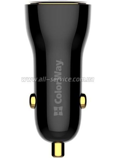   ColorWay PowerDelivery PPS USB USB-A + USB-C Black (CW-CHA046PD-BK)