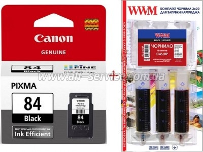  PG-84Bk Canon Pixma E514 +   Black (Set84-inkB)