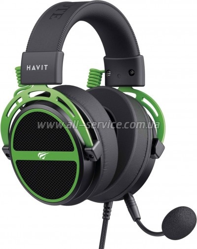 �������� Havit HV-H2030E Black/Green (6939119067076)