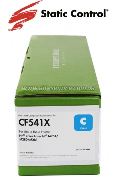  SCC HP CLJP CF541X/ 203X cyan (002-01-SF541X)