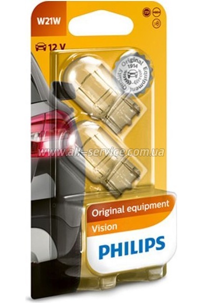  Philips W21/5W, Vision 2 (12066B2)