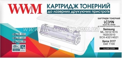 �������� WWM Samsung ML-1610/ 2010/ Xerox 3117/ 3122 ������ MLT-D119S (LC31N)