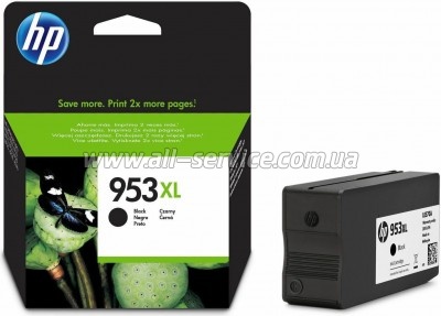  HP 953XL Officejet Pro 8210/ 8710/ 8720/ 8725/ 8730 Black (L0S70AE)