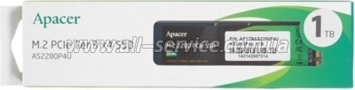 SSD  1TB Apacer AS2280P4U M.2 2280 (AP1TBAS2280P4U-1)