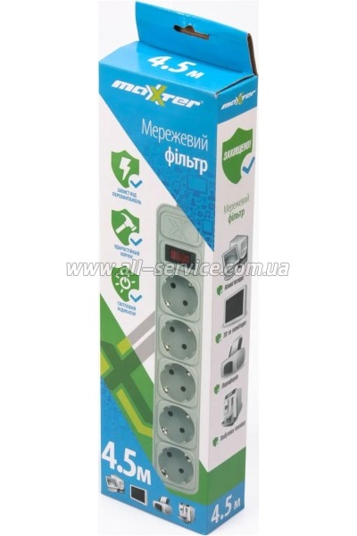 ������� ������ Maxxter 4.5� 5 ������� (SPM5-G-15G)