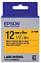 Картридж Epson LK4YBP LW-300/ 400/ 400VP/ 700 Pastel Black/Yellow 12mm/9m (C53S654008)